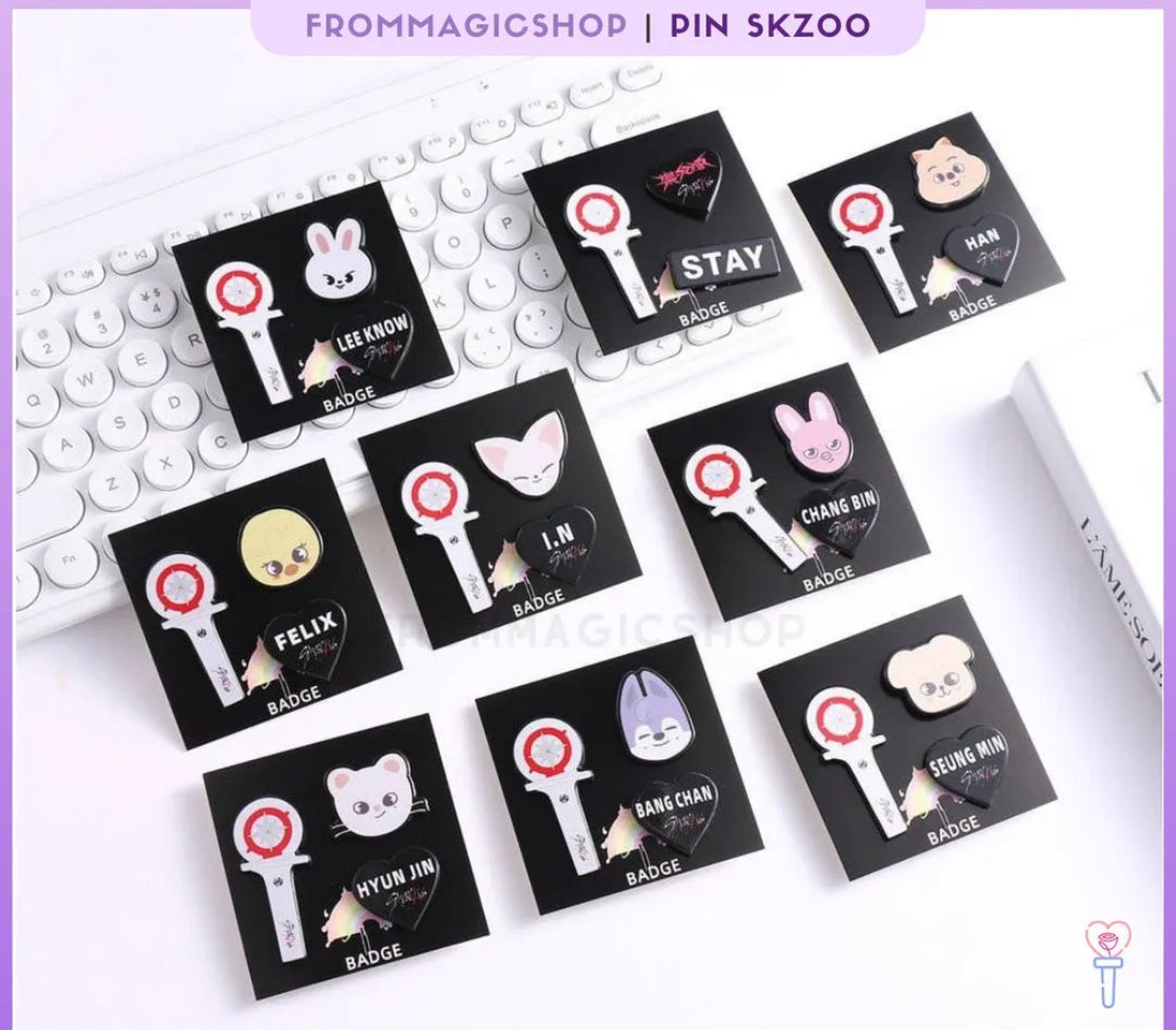 STRAY KIDS - Pin Skzoo